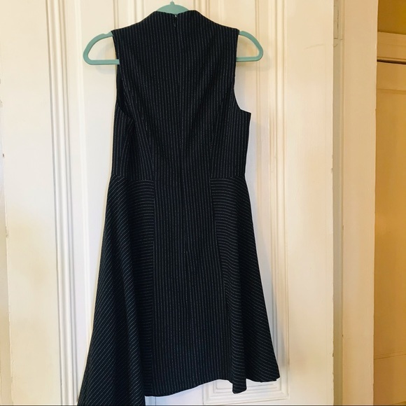 Betsey Johnson PinStriped Asymmetrical Dress - Picture 5 of 7